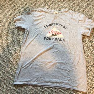 Men’s Coors Light Football T Shirt